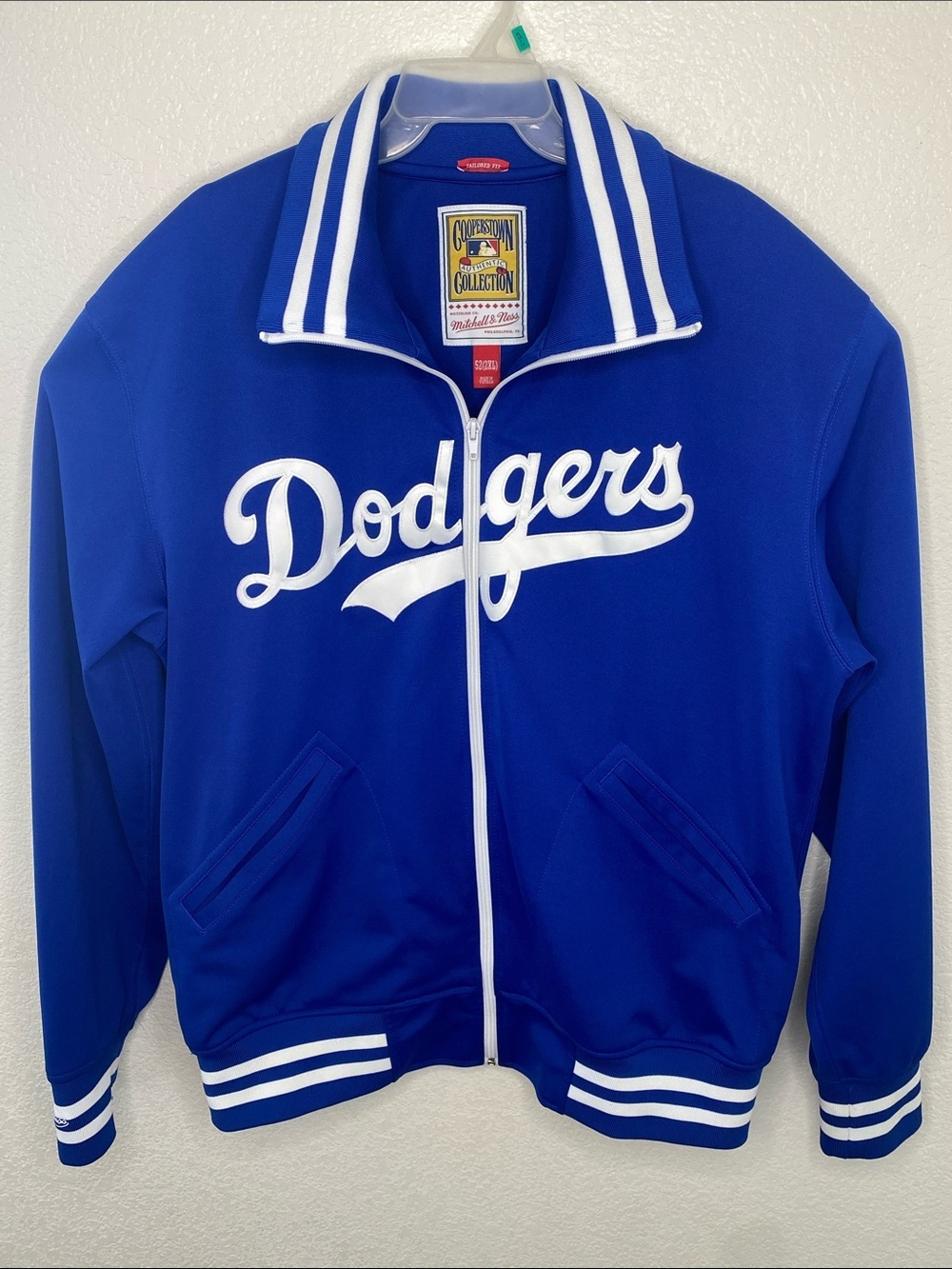 Mitchell & Ness Cooperstown Authentic Collection Royal Blue Jacket Size 2XL